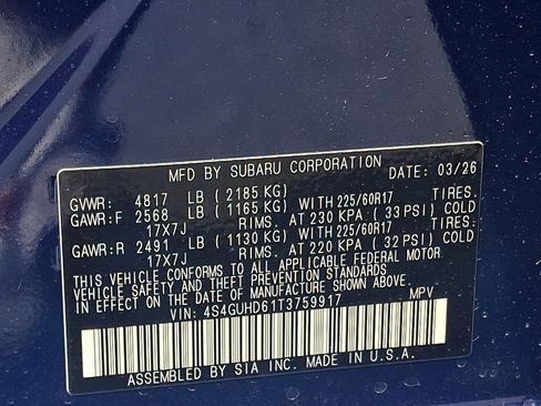 New 2026 Subaru Crosstrek 2.0i Premium AWD/4WD image 20
