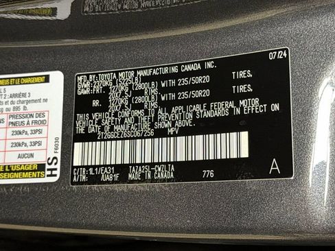 Certified 2025 Lexus NX 350 AWD w/ Cold Area Package image 33