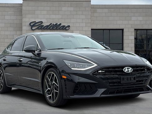 Used 2023 Hyundai Sonata N Line w/ Preferred Accessory Package FWD image 1