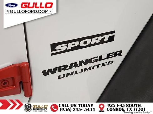 Used 2016 Jeep Wrangler Unlimited Sport w/ Quick Order Package 24S image 29