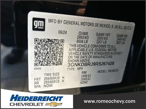 Used 2024 Chevrolet Blazer EV LT AWD/4WD image 8