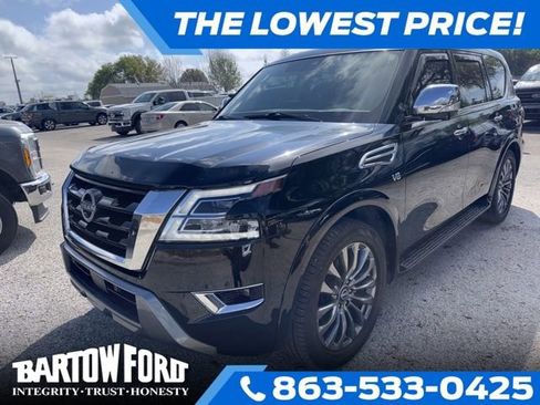 Used 2021 Nissan Armada Platinum image 1