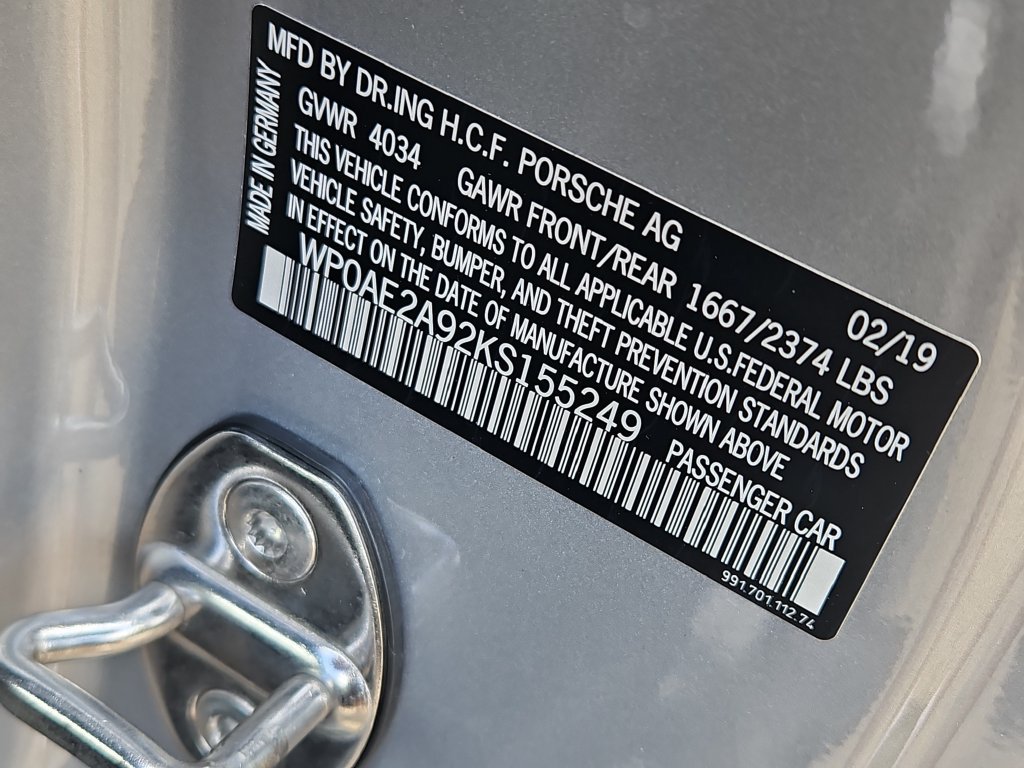 Certified 2019 Porsche 911 GT2 RS RWD image 14