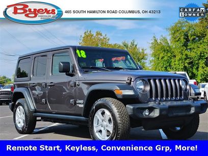 Used 2018 Jeep Wrangler Unlimited Sport S