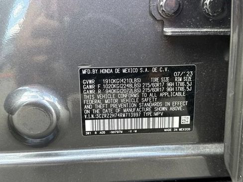 Used 2024 Honda HR-V EX-L image 14