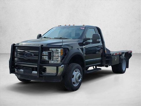 Used 2019 Ford F550 4x4 Regular Cab Super Duty w/ Snow Plow Prep Package image 3