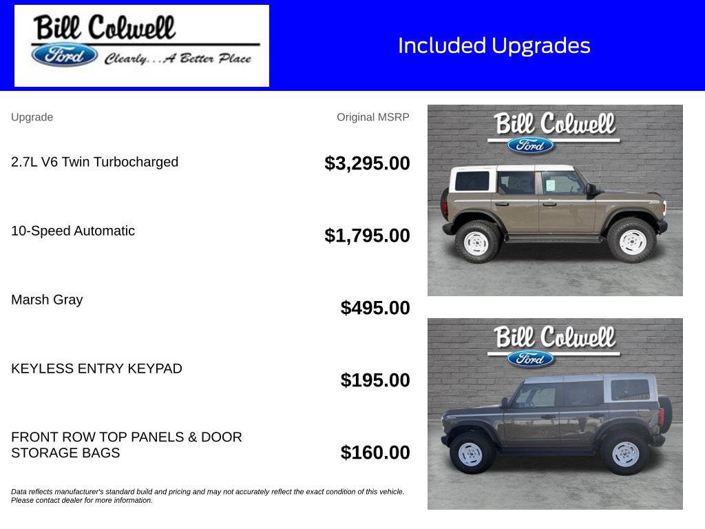 New 2026 Ford Bronco Heritage Edition AWD/4WD image 14