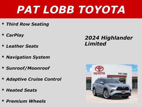 Used 2024 Toyota Highlander Limited FWD image 40