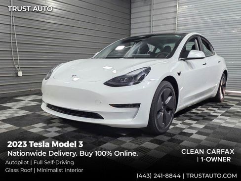 Used 2023 Tesla Model 3 Standard Range image 1