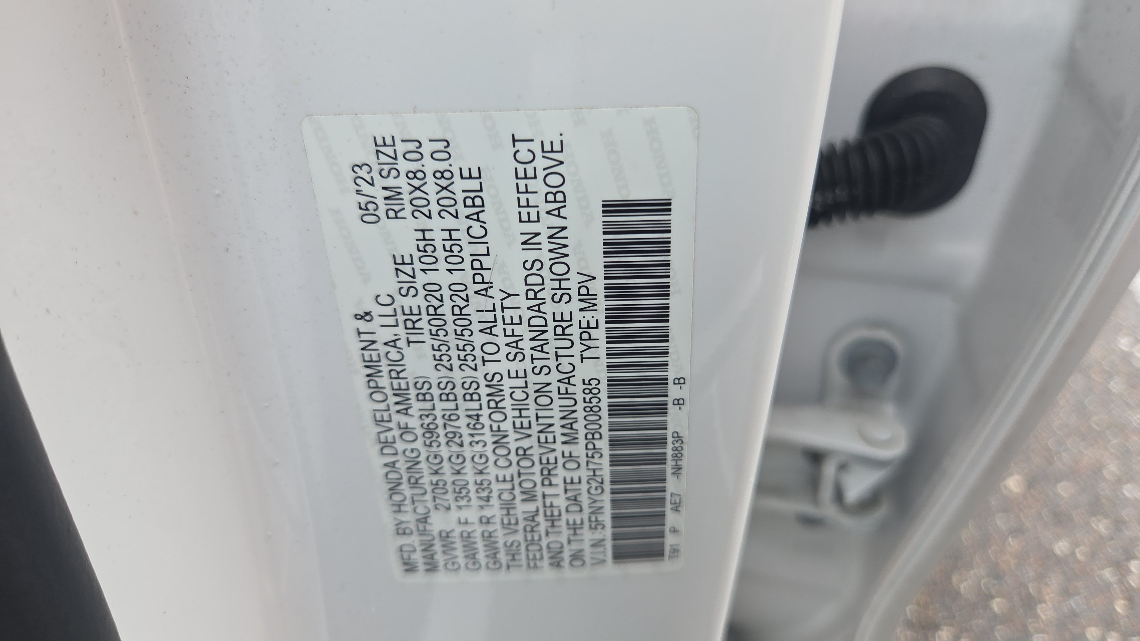 Certified 2023 Honda Pilot Touring image 18