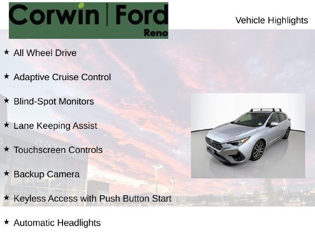 Used 2024 Subaru Impreza 2.0i Sport AWD/4WD image 8
