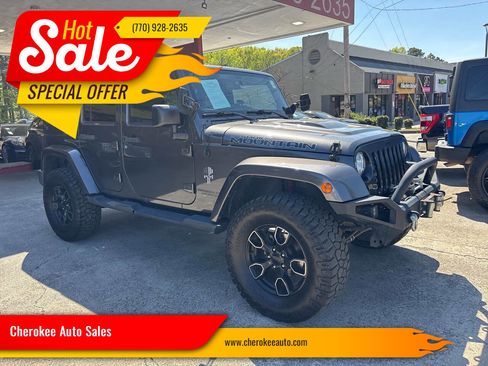 Used 2017 Jeep Wrangler Unlimited Sahara image 1