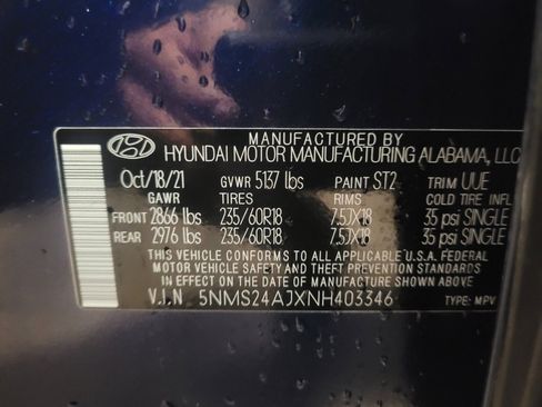 Used 2022 Hyundai Santa Fe SEL image 33