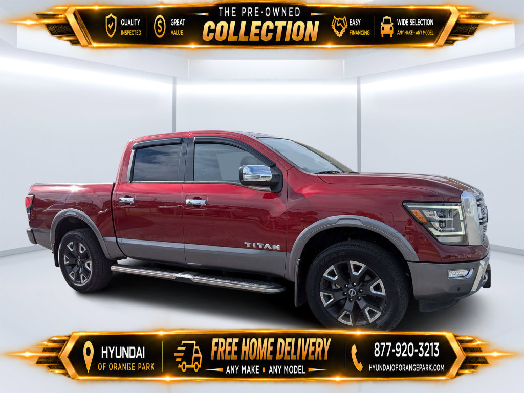 Used 2024 Nissan Titan Platinum Reserve w/ Moonroof Package AWD/4WD image 1