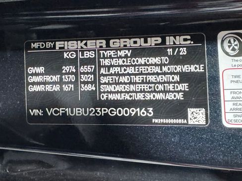 Used 2023 Fisker Ocean Ultra image 23