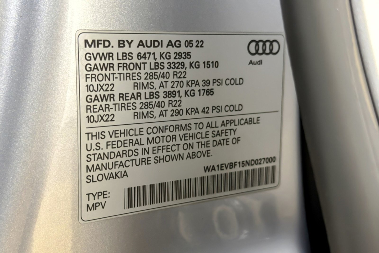Used 2022 Audi Q8 Premium Plus AWD/4WD image 27
