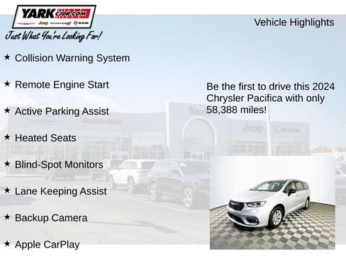 Certified 2024 Chrysler Pacifica Touring-L image 12