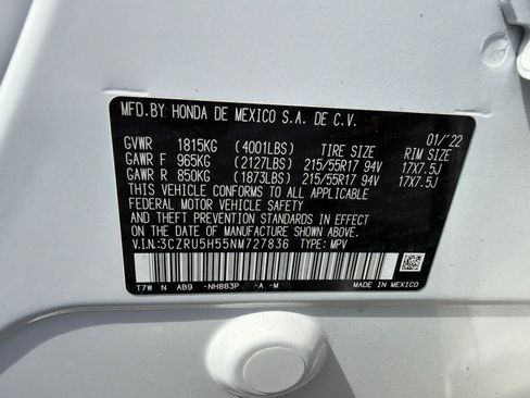 Used 2022 Honda HR-V EX image 21