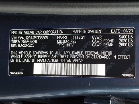 Used 2023 Volvo XC60 B5 Ultimate w/ Climate Package image 28