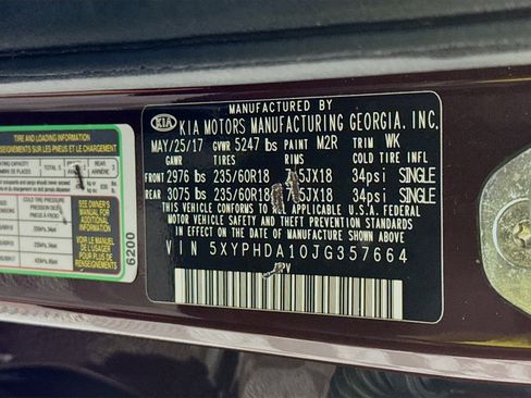 Used 2018 Kia Sorento EX w/ Option Group 040 AWD/4WD image 69