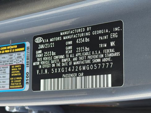 Used 2021 Kia K5 LXS FWD image 39