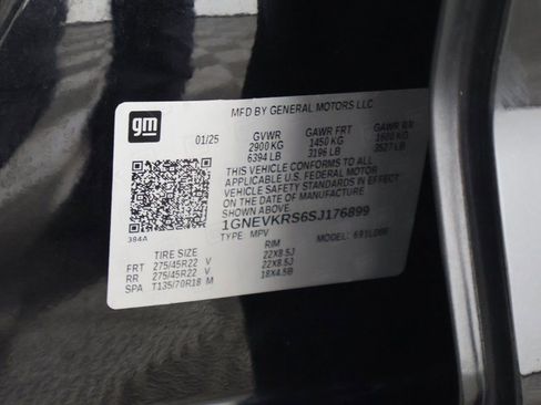 Used 2025 Chevrolet Traverse High Country w/ LPO, Cargo Package AWD/4WD image 60