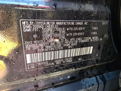 Used 2021 Toyota RAV4 LE w/ Carpet Mat Package (TMS) FWD image 29