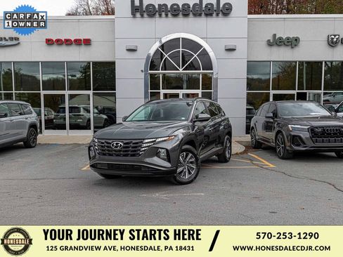 Used 2024 Hyundai Tucson Blue image 1