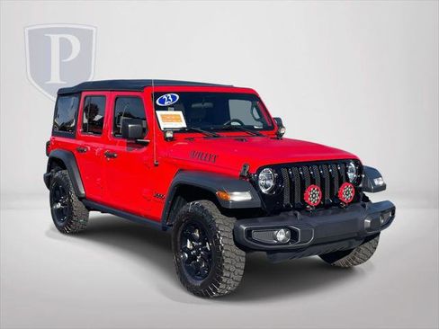 Certified 2023 Jeep Wrangler Unlimited Sport image 1