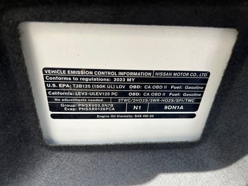 Used 2023 Nissan Maxima SV w/ Floor Mat Group image 10