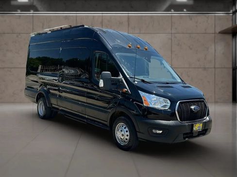 Used 2021 Ford Transit 350 148 High Roof Extended DRW w/ Exterior Upgrade Package RWD image 12