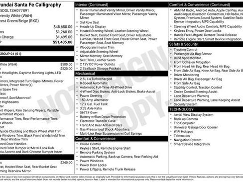 New 2025 Hyundai Santa Fe Calligraphy AWD/4WD image 4