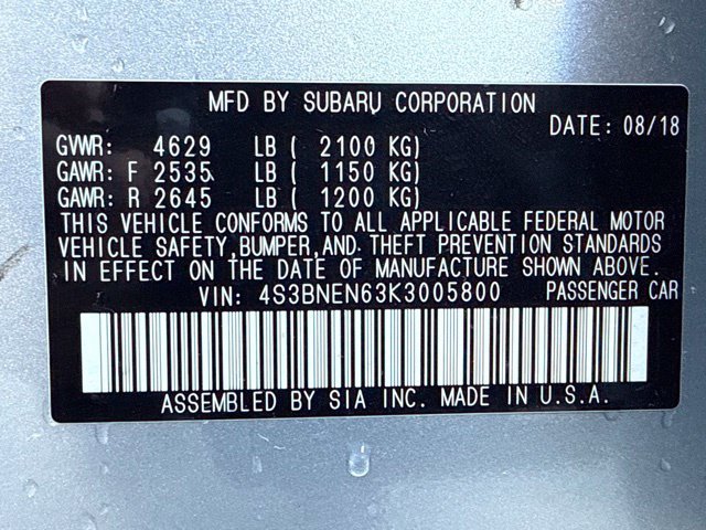 Used 2019 Subaru Legacy 3.6R Limited w/ Popular Package #2A AWD/4WD image 12