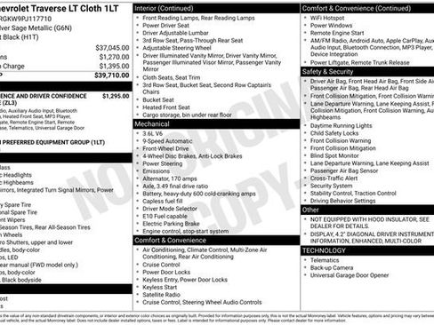 Used 2023 Chevrolet Traverse LT image 5