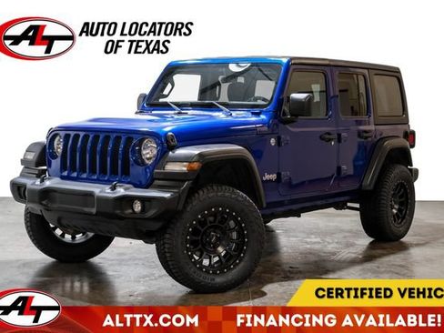 Used 2020 Jeep Wrangler Unlimited Sport S image 1