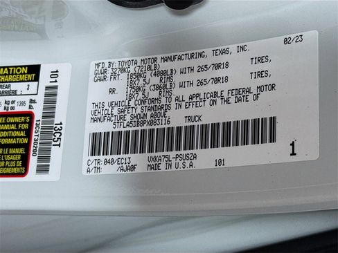 Used 2023 Toyota Tundra SR5 image 34