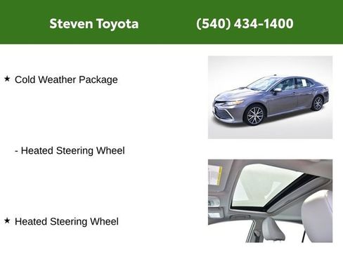 Certified 2024 Toyota Camry XLE w/ Cold Weather Package FWD image 11