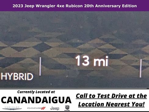 New 2023 Jeep Wrangler Unlimited Rubicon 4xe image 30