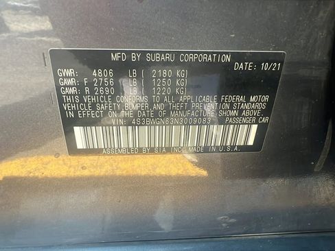Used 2022 Subaru Legacy Limited XT w/ Popular Package #3 AWD/4WD image 32