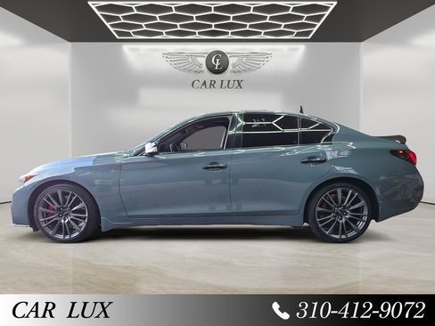 Used 2021 INFINITI Q50 Red Sport 400 w/ Cargo Package image 2