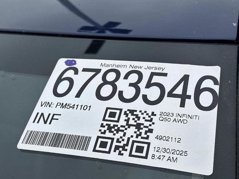 Certified 2023 INFINITI Q50 Luxe w/ Cargo Package image 6