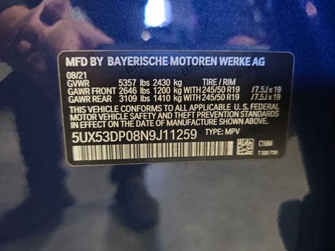 Used 2022 BMW X3 xDrive30i w/ Premium Package image 22