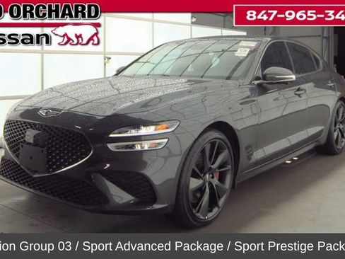 Used 2023 Genesis G70 3.3T w/ Sport Prestige Package image 1