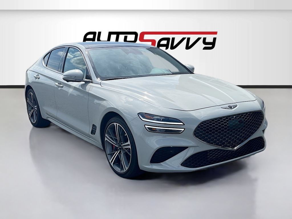 Used 2024 Genesis G70 3.3T Advanced w/ Sport Prestige Package RWD image 1