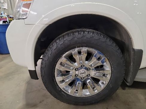Used 2015 Nissan Armada Platinum w/ 2nd Row Captain Seat Package AWD/4WD image 14