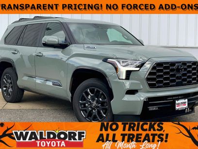 New 2026 Toyota Sequoia Platinum