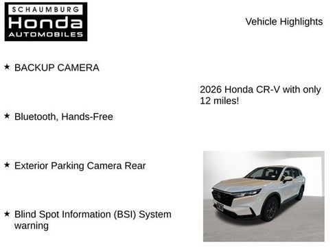 New 2026 Honda CR-V EX-L image 7