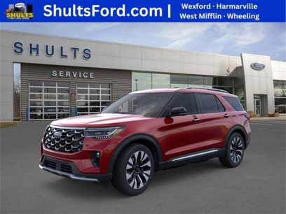 New 2026 Ford Explorer Platinum w/ LUX Leather Package
