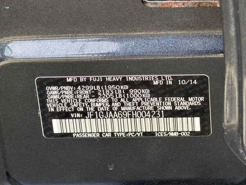 Used 2015 Subaru Impreza 2.0i AWD/4WD image 19