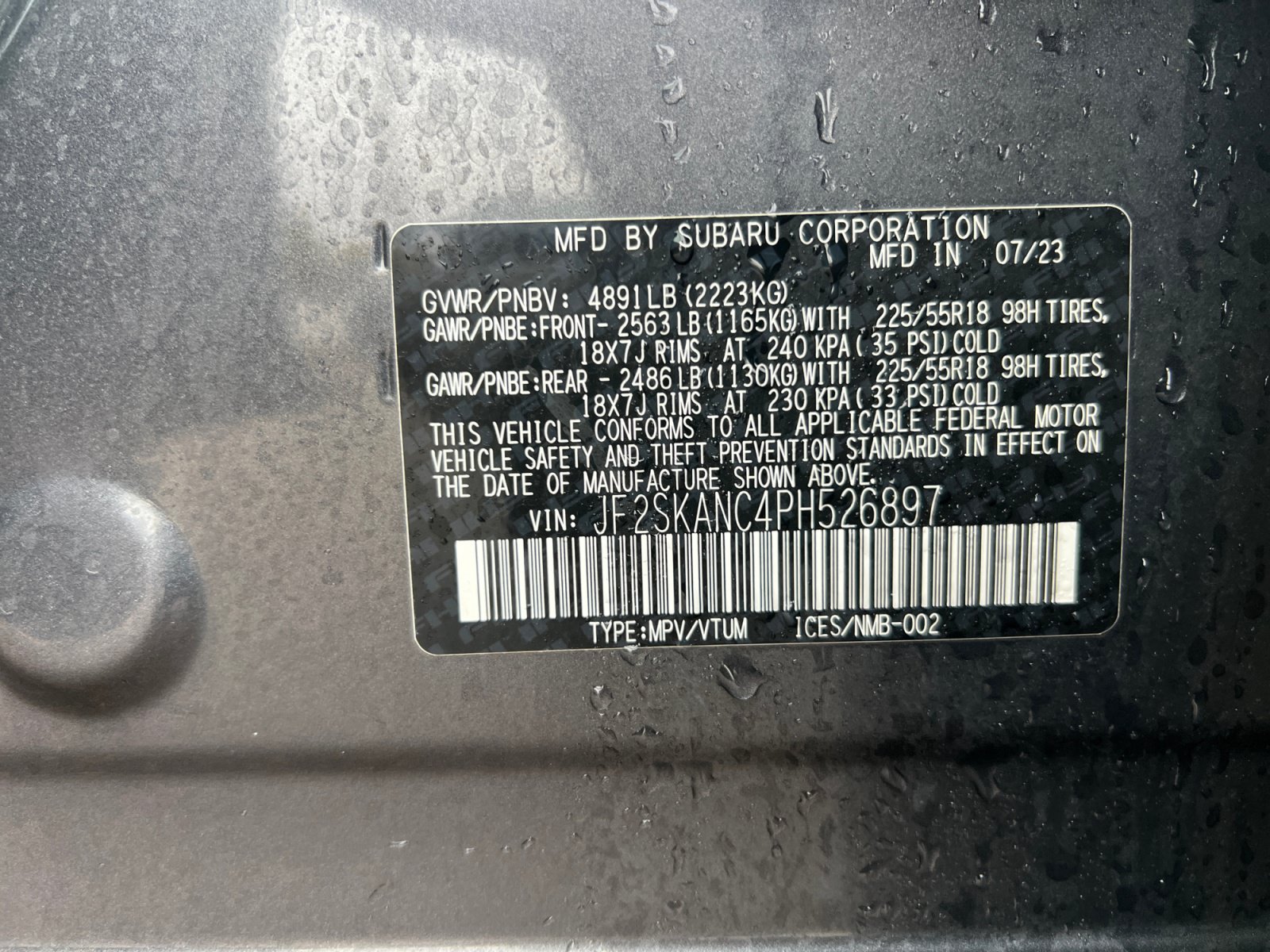 Used 2023 Subaru Forester Limited w/ Popular Package #2 AWD/4WD image 23